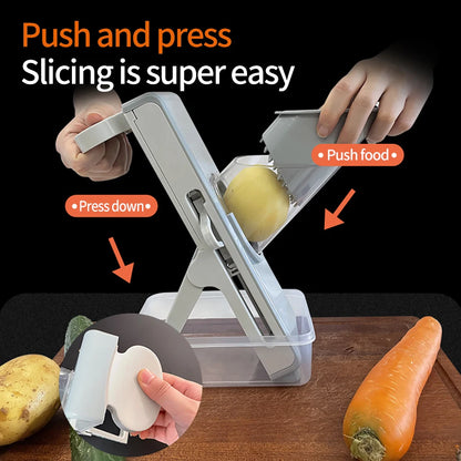 Vegetable cutter and slicer