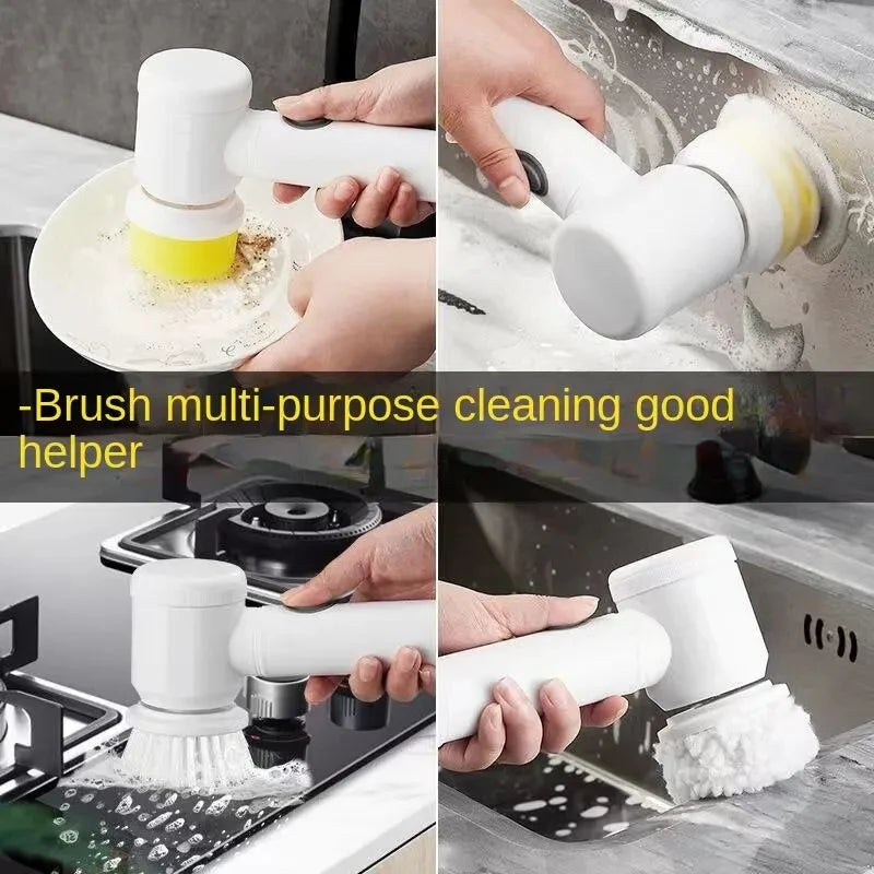 Multi-functional Electric Cleaning Brush for Kitchen