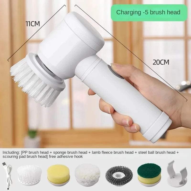 Multi-functional Electric Cleaning Brush for Kitchen